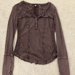 Free people long sleeve